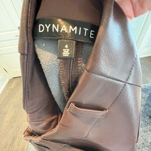 Dynamite leather pants. Perfect condition